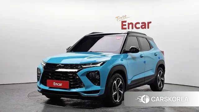 Chevrolet (GM Daewoo) Trailblazer 2021 Синий из Кореи