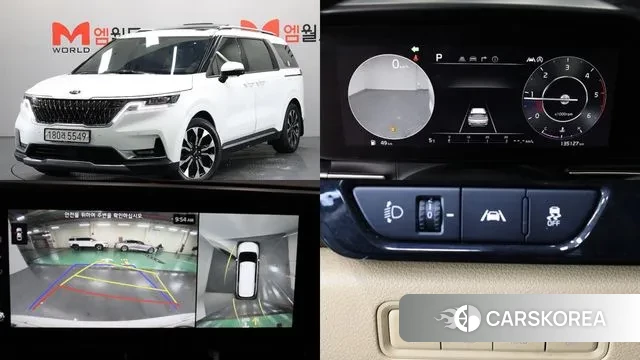 Kia Carnival 4th generation 2020 Белый из Кореи