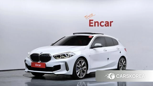 BMW 1 Series (F40) 2021 Белый из Кореи