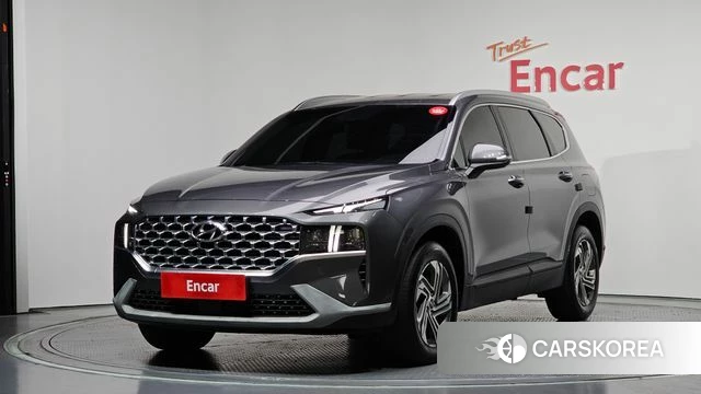 Hyundai The New Santa Fe 2020 Серый из Кореи