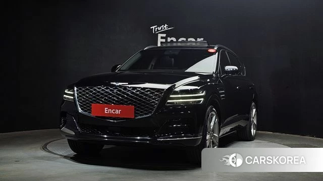 Genesis GV80 2020 Черный из Кореи