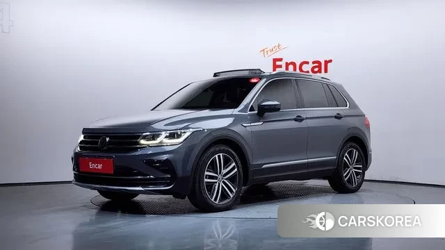 Volkswagen Tiguan second Generation 2022 Серый из Кореи