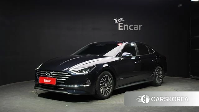 Hyundai Sonata Hybrid (DN8) 2021 Синий из Кореи