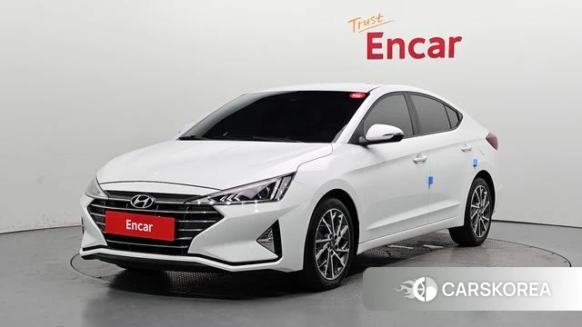 Hyundai The New Avante AD 2019 Белый из Кореи