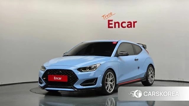 Hyundai Veloster (JS) 2018 Светло-серебряный цвет из Кореи