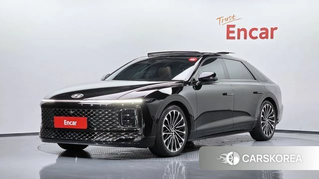 Hyundai Grandeur (GN7) 2023 Черный из Кореи