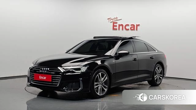 Audi A6 (C8) 2022 Черный из Кореи