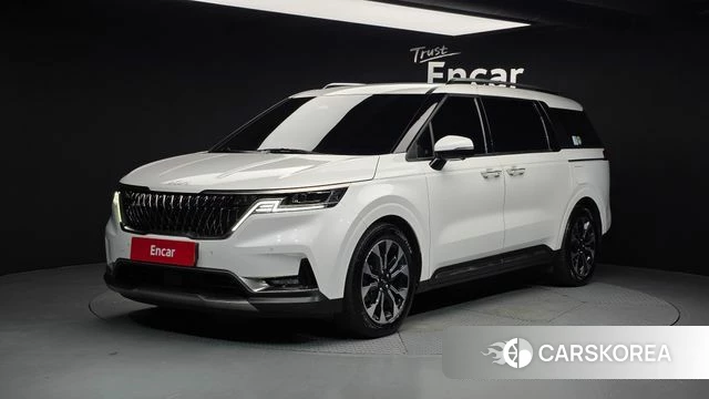 Kia Carnival 4th generation 2021 Белый из Кореи