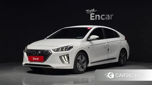Hyundai The New Ionic Hybrid 2019 Белый из Кореи