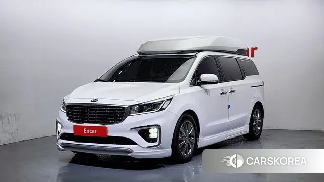 Kia The New Carnival 2018 Белый из Кореи