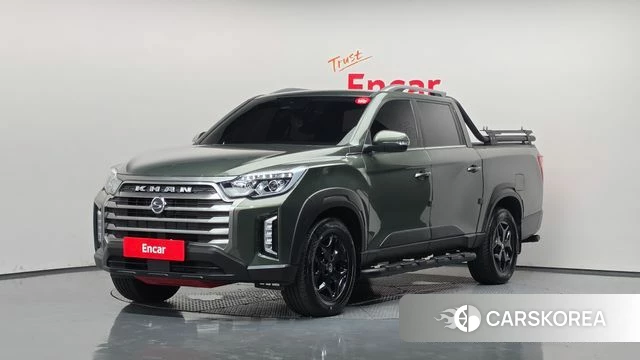 Ssangyong The New Rexton Sports Cannes 2022 Темно-зеленый из Кореи