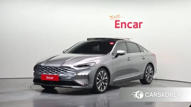 Kia K8 2021 Серебряный из Кореи