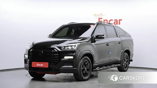 Ssangyong The New Rexton Sport 2023 Черный из Кореи