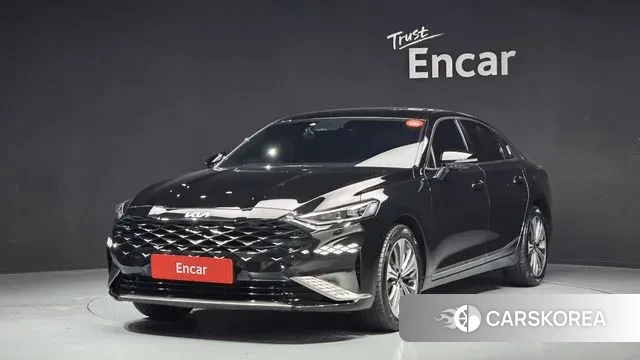 Kia K8 Hybrid 2022 Черный из Кореи