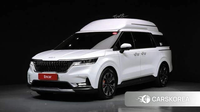 Kia Carnival 4th generation 2021 Белый из Кореи