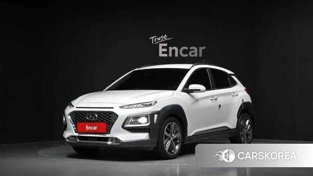 Hyundai Kona 2018 Белый из Кореи