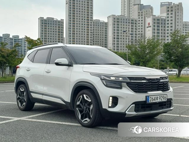 Kia The New Seltos 2022 Белый из Кореи