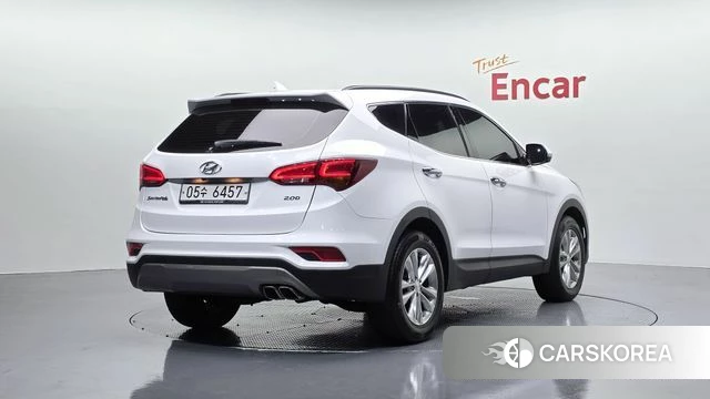Hyundai Santa Fe The Prime 2018 Белый из Кореи