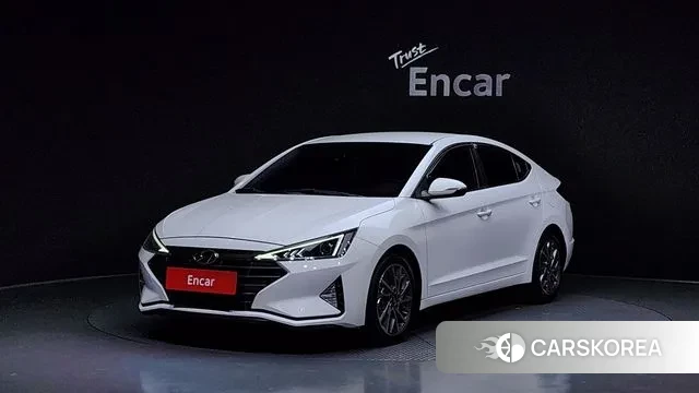 Hyundai The New Avante AD 2019 Белый из Кореи
