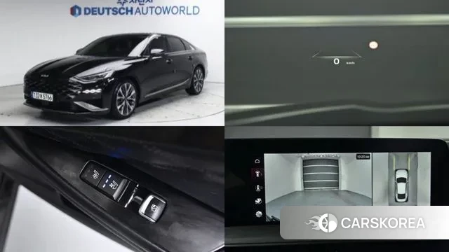 Kia K8 2021 Черный из Кореи