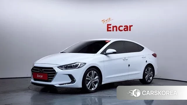 Hyundai Avante AD 2018 Белый из Кореи