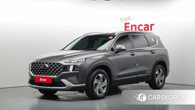 Hyundai The New Santa Fe 2022 Серый из Кореи