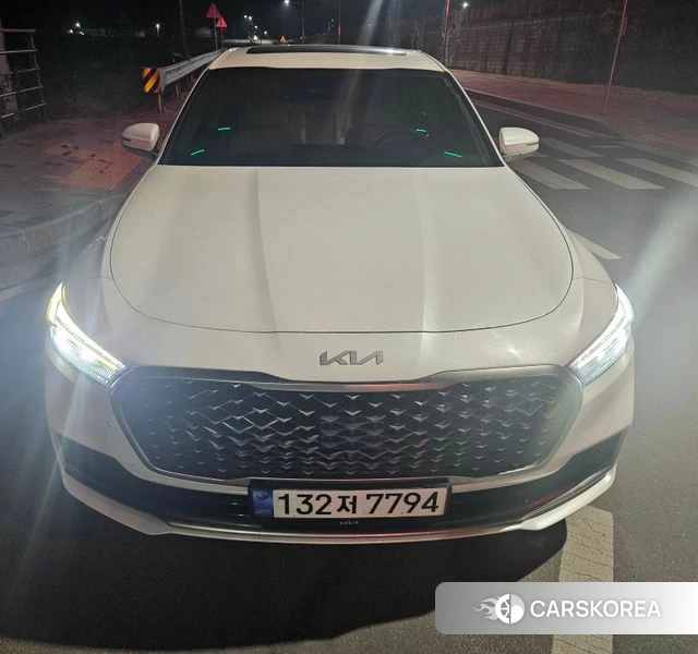 Kia The New K9 2nd generation 2023 Белый из Кореи