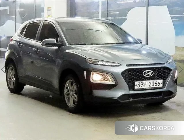 Hyundai Kona 2018 Серебристо-серый из Кореи