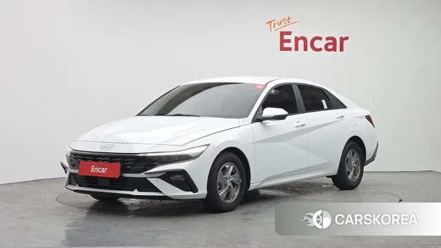 Hyundai The New Avante (CN7) 2024 Белый из Кореи