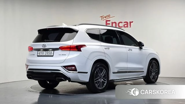Hyundai Santa Fe TM 2018 Белый из Кореи
