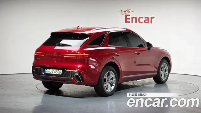 Genesis GV70 2021 Красный из Кореи