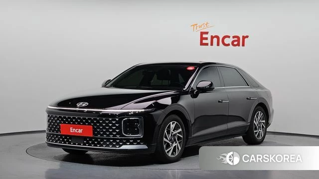 Hyundai Grandeur Hybrid (GN7) 2024 Черный из Кореи