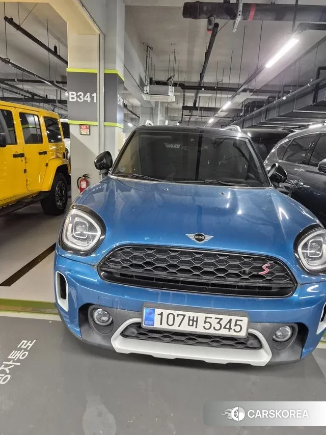 Mini Cooper S Countryman 2020 Синий из Кореи