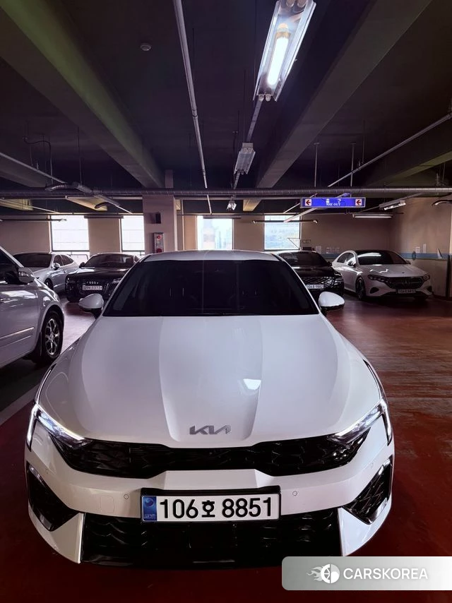 Kia The New K5 3rd generation 2024 Белый из Кореи