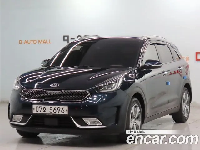 Kia Niro 2018 Черный из Кореи