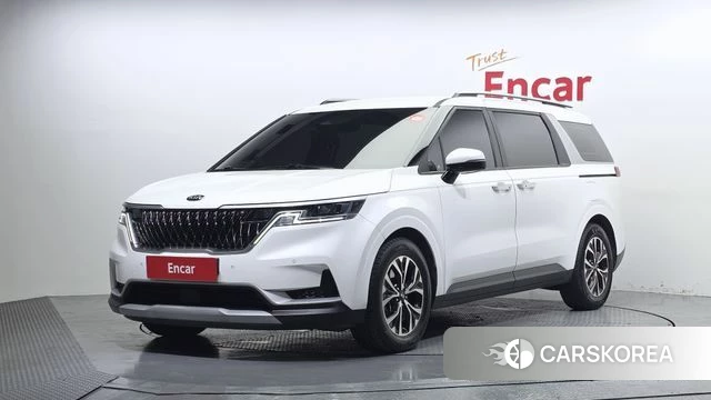 Kia Carnival 4th generation 2021 Белый из Кореи