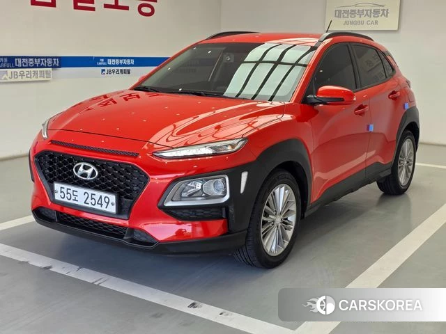Hyundai Kona 2018 Оранжевый из Кореи