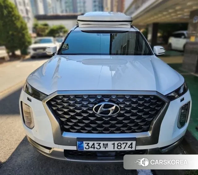 Hyundai Palisade 2022 Белый из Кореи