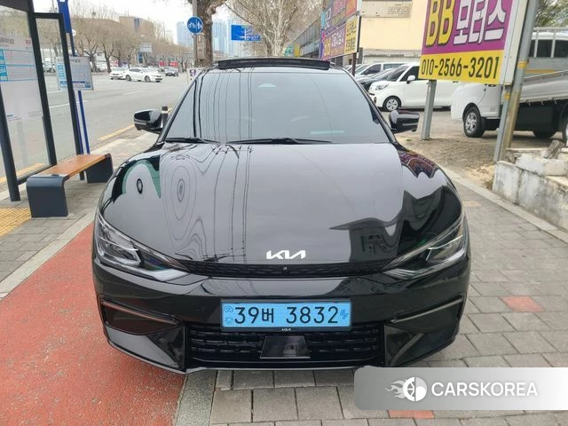 Kia EV6 2023 Черный из Кореи