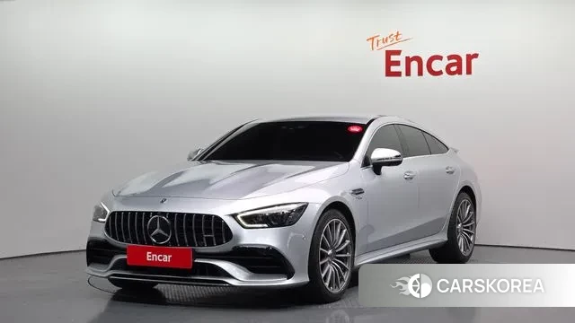 Mercedes-Benz AMG GT 2019 Серебристо-серый из Кореи