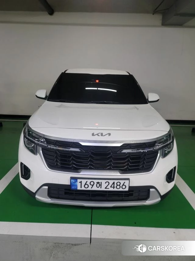 Kia The New Seltos 2022 Белый из Кореи