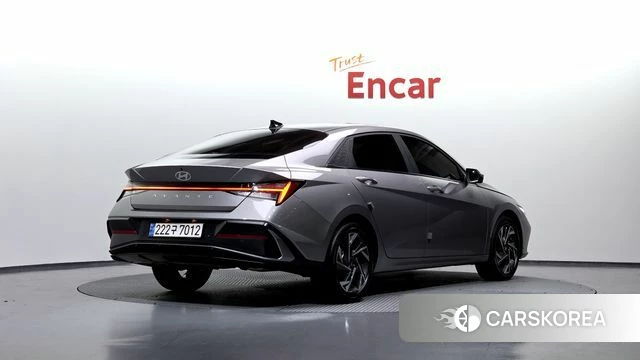 Hyundai The New Avante (CN7) 2024 Серебряный из Кореи