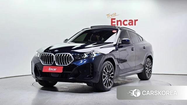 BMW X6 (G06) 2025 Черный из Кореи