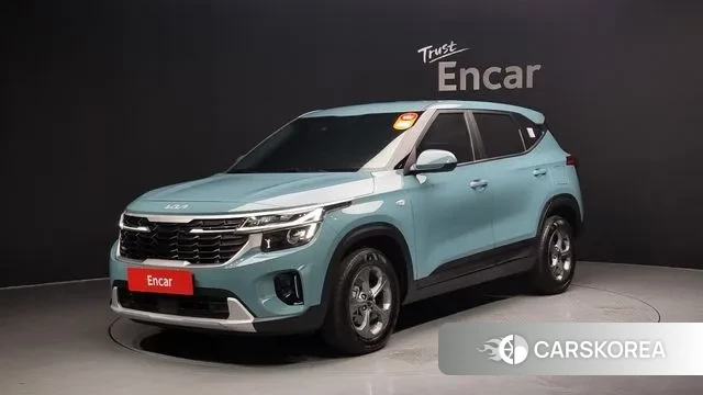 Kia The New Seltos 2023 Небесно-голубой из Кореи