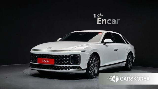 Hyundai Grandeur Hybrid (GN7) 2023 Белый из Кореи