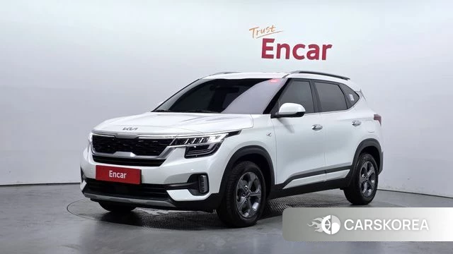 Kia Seltos 2021 Белый из Кореи