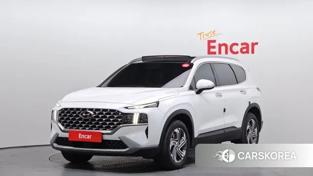 Hyundai The New Santa Fe 2023 Белый из Кореи