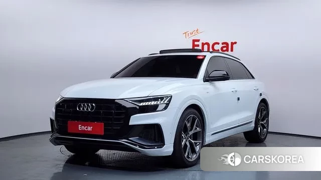 Audi Q8 (4M) 2023 Белый из Кореи