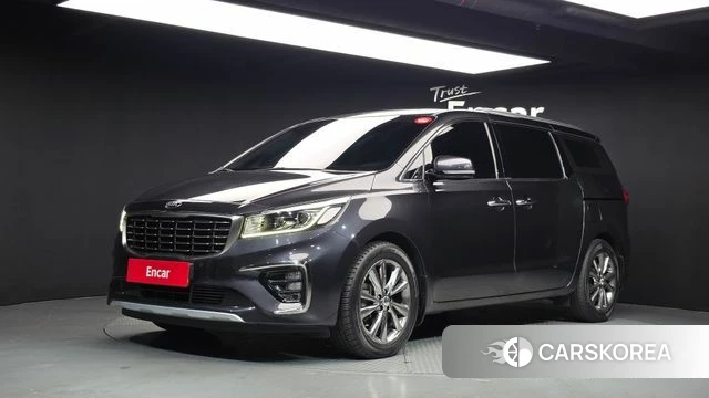Kia The New Carnival 2018 Черный из Кореи