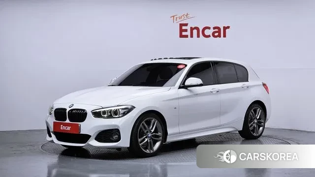 BMW 1 Series (F20) 2018 Белый из Кореи